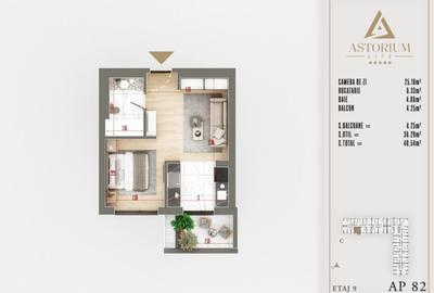 Garsonieră Premium în Ansamblu Rezidențial Nou | Finisaje de Lux | Comision 0% - 2