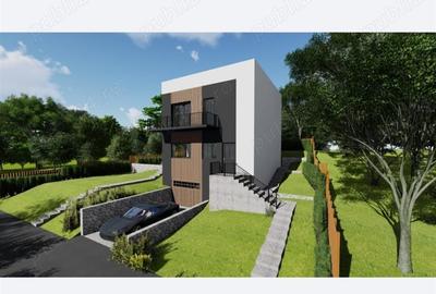 C.A.Rosetti  teren 451mp cu Autorizatie De Constructie pentru vila D+P+E 210mp - 5