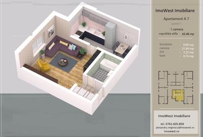 Giroc-Aleea cu plopi | Apartamente cu 1 si 2 camere | Comision 0% - 15
