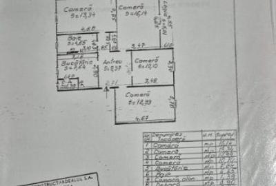 Apartament cu 4 camere, etaj 3 din 4, zona La Terenuri Manastur - 11