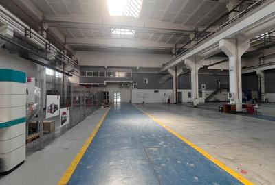 Hală industrială de închiriat – 3.739 mp, pod rulant, acces TIR-Astra - 2
