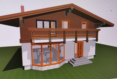 Casă individuală cu 4 camere în Tărlungeni