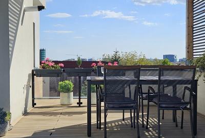 Penthouse PIPERA | Lift Direct în Apartament | 3 Terase Panoramice | - 11