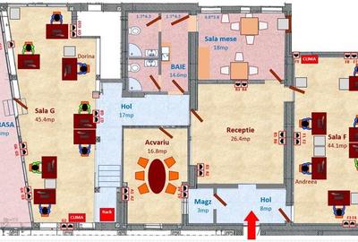 EXCLUSIVITATE! Spatiu SAD, 200 mp Parter, zona Favorit - 7