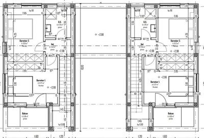 Sanandrei, Duplex pe Etaj, Proiect Modern, Desp prin camera Tehnica. - 16