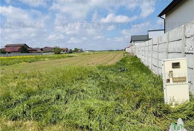 Teren intravilan 1.7 ha Dragomiresti Vale-Zurbaua, deschidere 34m la strada asfa - 7