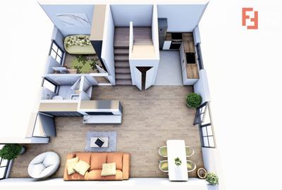 Duplex de vanzare cu 4 camere, Parter + 1 Etaj - Giarmata - 6
