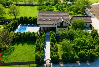 Casa Individuala Piscina Snagov 5 Camere 770 mp teren liber Piscina - 2