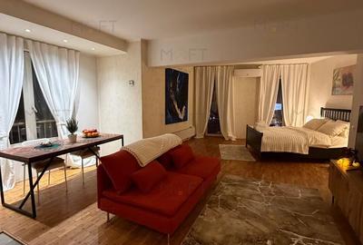 Apartament cu 2 camere semidecomandat, mobilat în Calea Victoriei