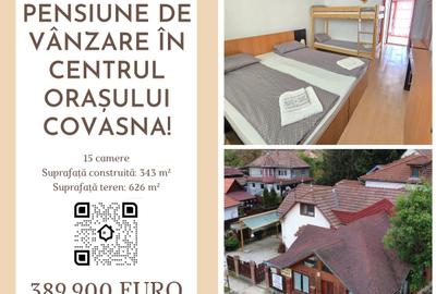 Pensiune de vânzare în centrul orașului Covasna! - 1