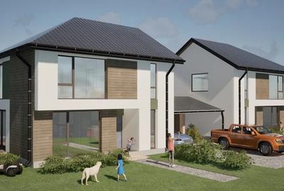 Casă individuală cu 4 camere în Chinteni