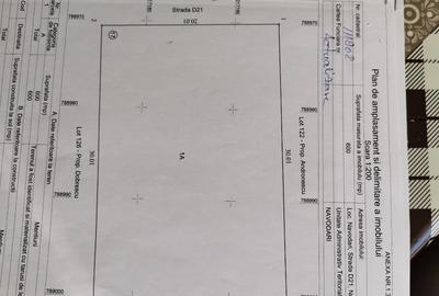 Teren Construcții intravilan de 1200 mp, în Nord