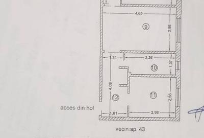 Apartament 3 Camere Semidecomandat - INEL II - 17