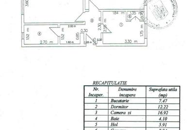 Apartament 2 camere str ISACCEI 48Mp DECOMANDAT - ULTRACENTRAL - 6