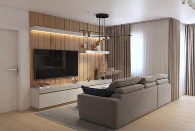 Apartament cu 2 camere semidecomandat în Pipera