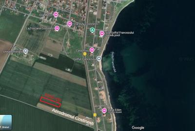 Teren 5000 mp, Costinesti, rezidential Sud Est-Golful Francezului - 1