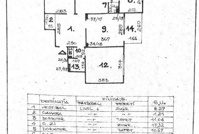 Apartament cu 4 camere semidecomandat, mobilat în Apărătorii Patriei