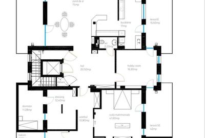 Penthouse Otopeni/Apartament 5 camere - 23