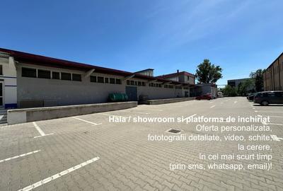 Hala, showroom 800mp, zona Leroy Merlin, C. Chisinaului 23, Iasi