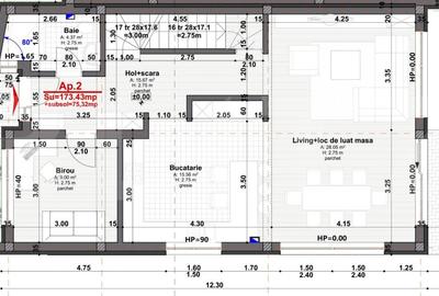 Duplex cu 4 camere în Mănăștur