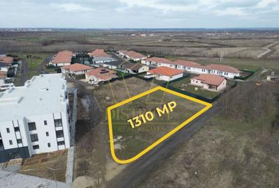 Teren Construcții intravilan de 1310 mp, în Moșnița Nouă