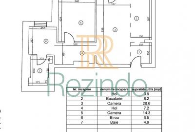 2 camere Superior | 1 Dormitor + Birou/Dressing | Premium - 12