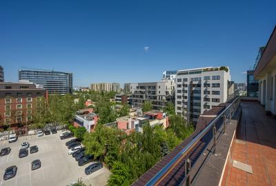 Unic pe etaj! Penthouse 5 camere, 482 mp, lift privat – Satul Francez - 51