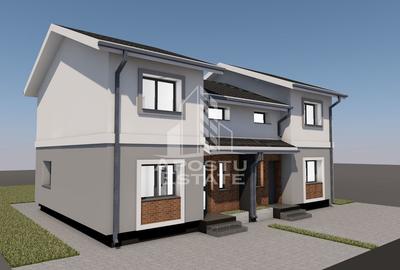 Jumatate de duplex,4 camere si 2 bai,Giarmata la stadiul de proiect - 2