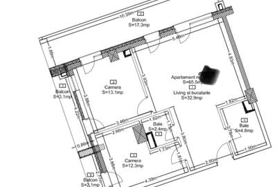 Apartamente de 2-4 camere pe strada Frunzisului - 1