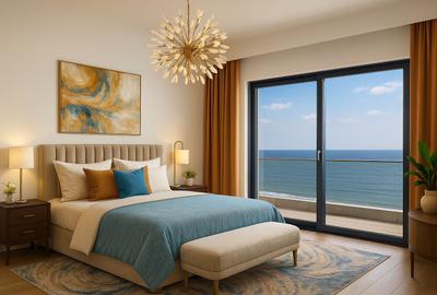 Vedere frontala la Mare, Prima linie, Penthouse tip Duplex, bloc Boutique - 15