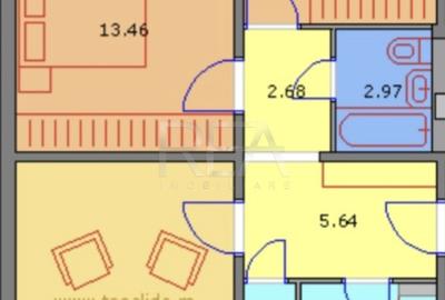 3 camere, P/4, 66mp, anvelopat-Drumul Taberei - 8