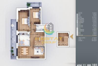 Pallady 5 camere tip duplex 190 mp la 8 minute metrou Teclu - 2
