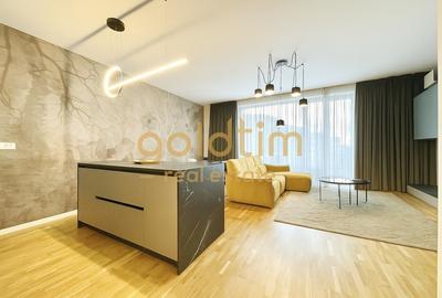 Apartament cu 3 camere semidecomandat, mobilat în Băneasa