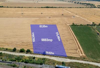 TEREN INTRAVILAN 9883 MP,DESCHIDERE 59 M,UTILITATI,ASFALT 70 M - 4