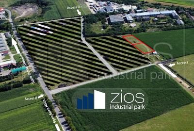 Teren industrial de vânzare intravilan, PUZ, utilități, drum asfaltat - 1