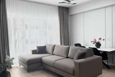 Apartament cu 3 camere semidecomandat, mobilat în Floreasca