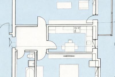 Apartament 2 camere, 57,5mp Galata Iasi Direct Dezvoltator - 6