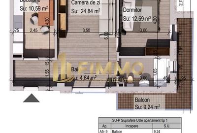 Apartament cu 2 camere decomandat în Burdujeni
