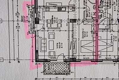 Ap. 3 camere, bloc nou, Morilor