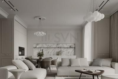 Apartament cu 3 camere semidecomandat în Floreasca