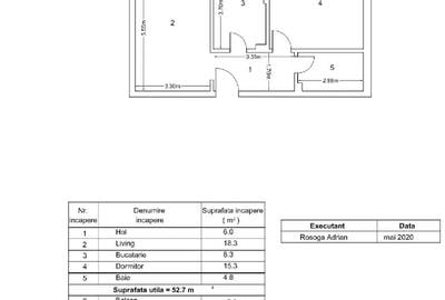 Apartament 2 camere Dobroesti Fundeni - 1
