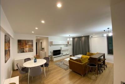 Apartament cu 3 camere decomandat, mobilat în Barbu Văcărescu