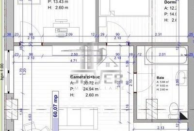Apartament cu 3 camere/60 mp/CF/zona Terra/Pret Redus. - 2