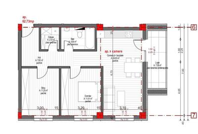 Apartament de 3 camere cu panorama si parcare in bloc nou - 6