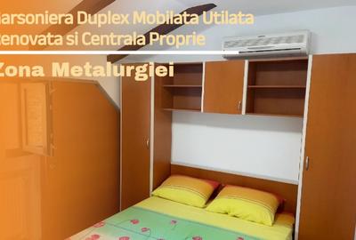 Garsoniera Duplex Mobilata/Utilata/Renovata cu Centrala Metalurgiei - 1