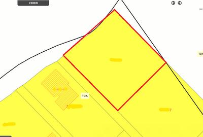 Teren extravilan Popesti Deal 1125mp cu front la 2 strazi - 1