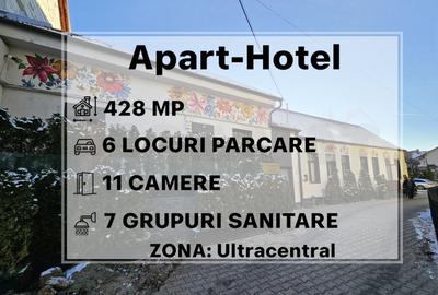 VAND sau SCHIMB: ApartHotel, S+P+E, Ultracentral, 428mp, Curte |VIDEO