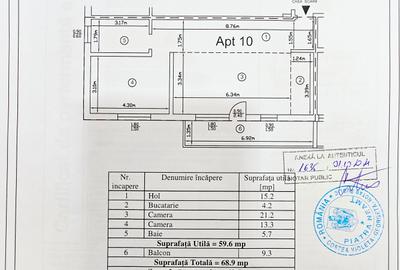 Apartament 2 camere decomandate, etaj 2, loc de parcare, bloc nou, zona Fermelor - 12