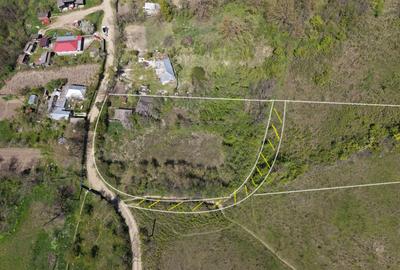Teren de vanzare + casa in Gorghesti, Bacau – 7.391 mp, zona linistita de deal - 6