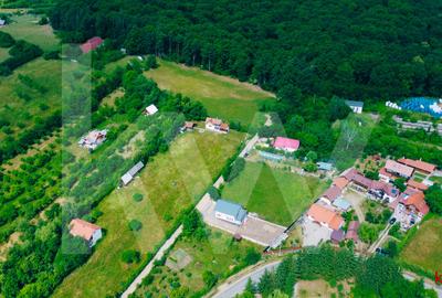 Teren intravilan 2000 mp - Tocile, vedere panoramică spre munte și pădure - 8